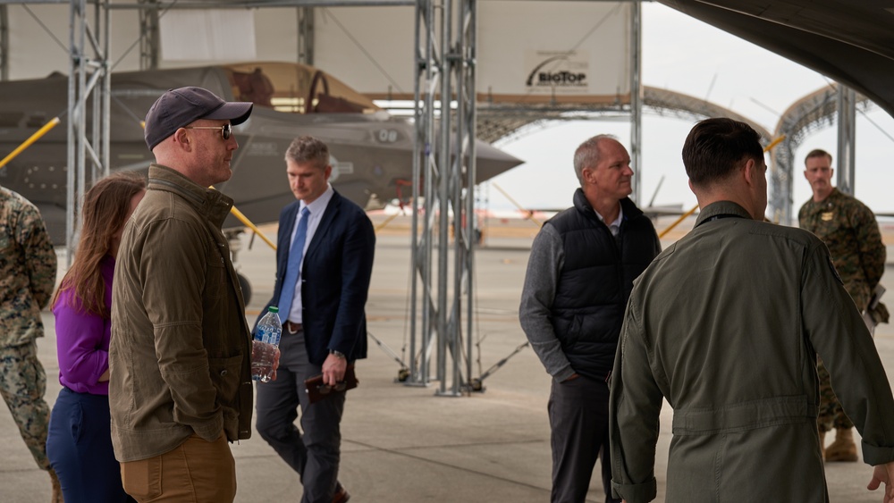 U.S. Staff Delegation tours Marine Corps Air Station Iwakuni