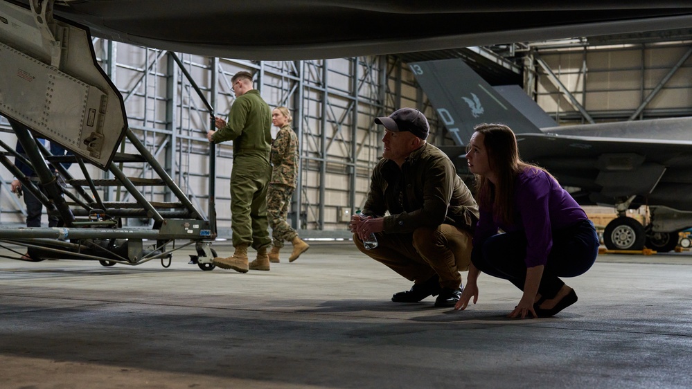 U.S. Staff Delegation tours Marine Corps Air Station Iwakuni