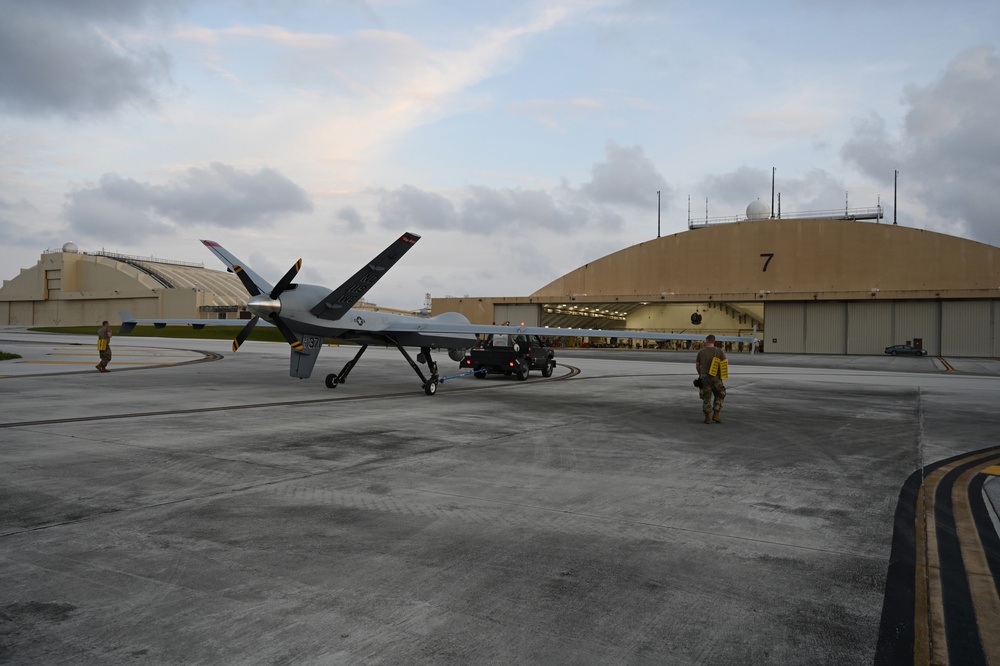 MQ9-Reaper utilized in Cope North