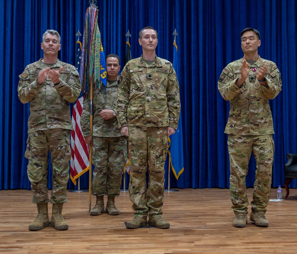 46th Attack Squadron Change of Command