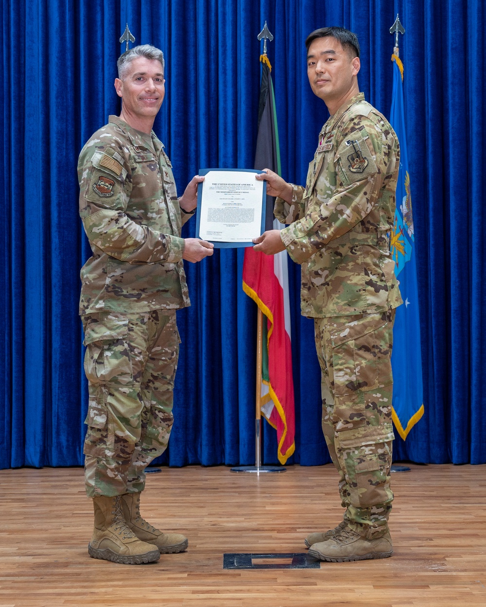 46th Attack Squadron Change of Command