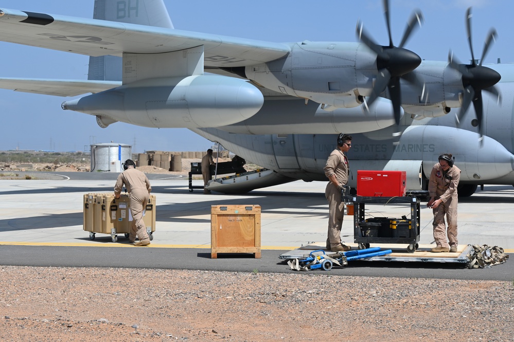 CJTF-HOA conducts first simulated joint FARP demonstration on African continent