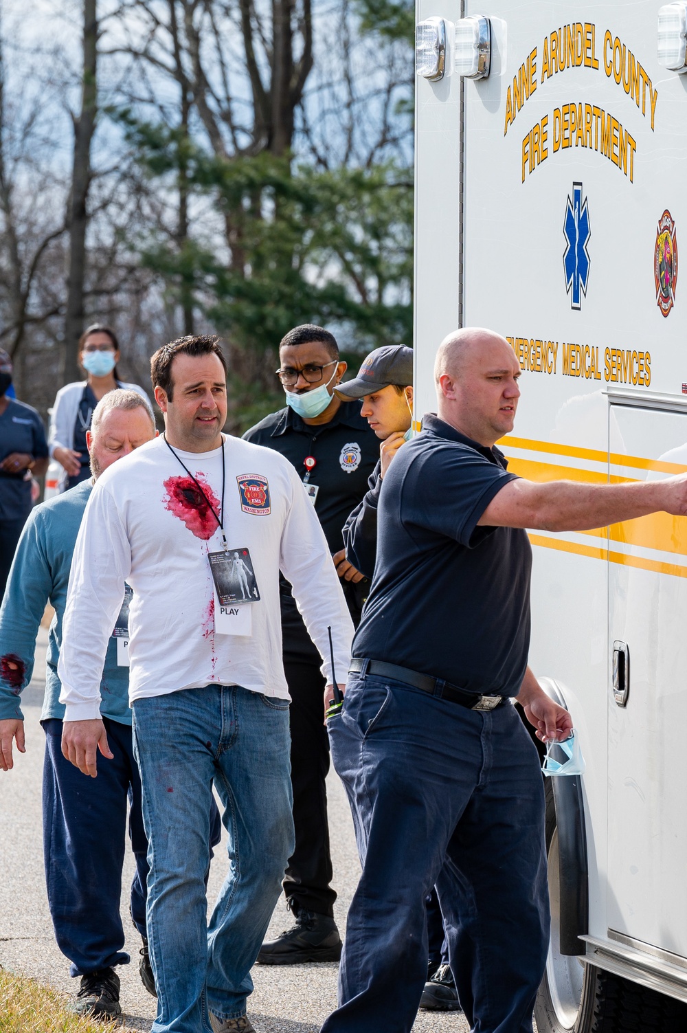 UM Baltimore Washington Medical Center First Responders and Emergency Medical Centers Conduct Mass Casualty Drill