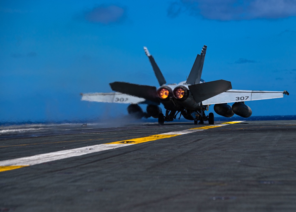 Nimitz Conducts Flight Ops