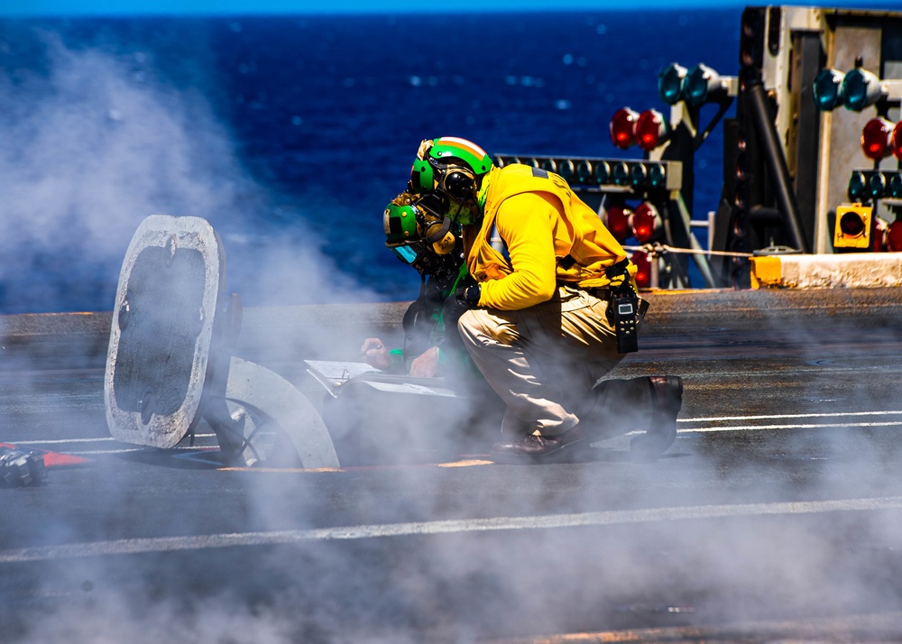 Nimitz Conducts Flight Ops