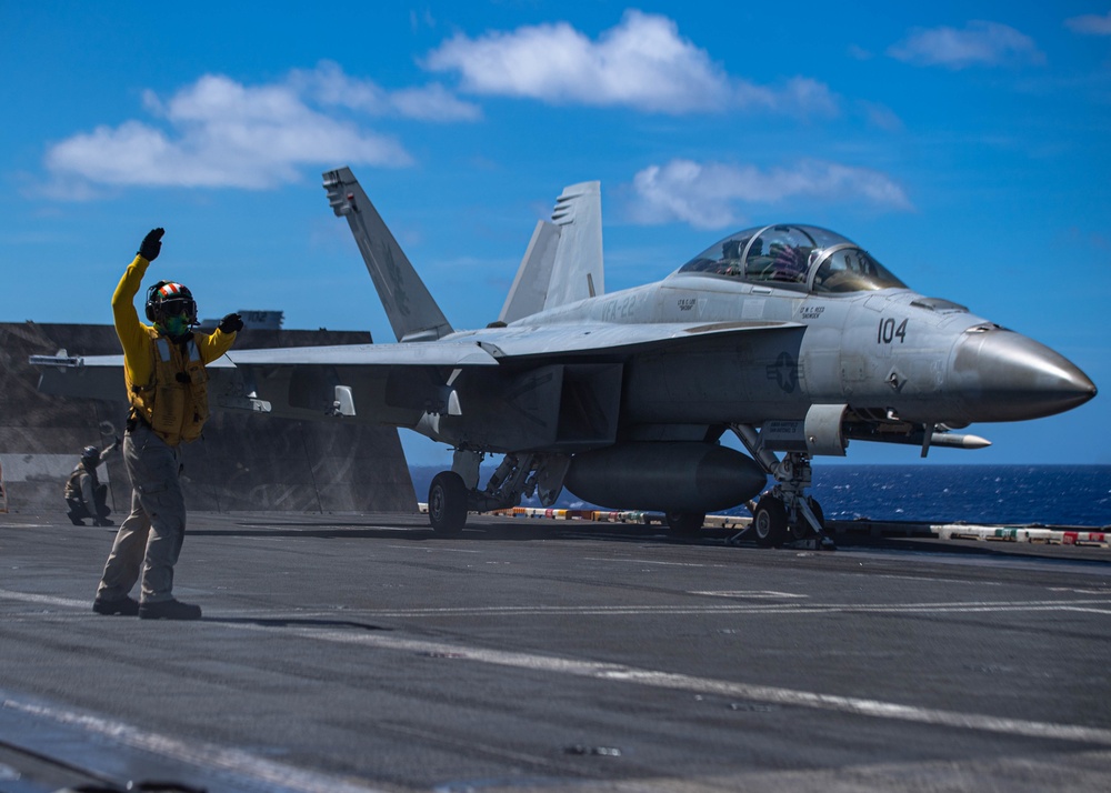 Nimitz Conducts Flight Ops