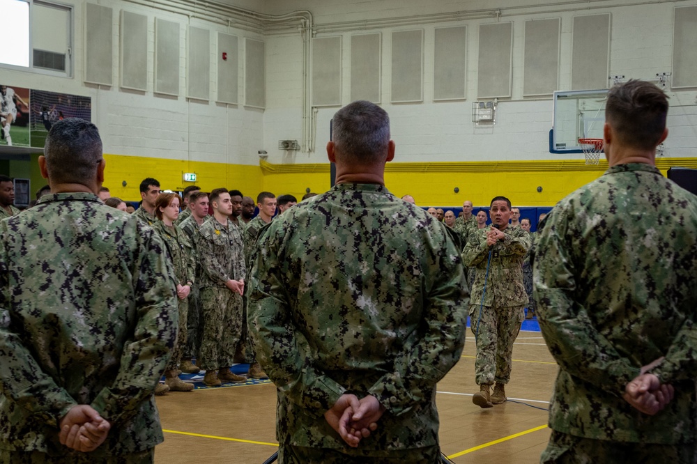 FLTCM Johannes J. Gonzalez at NSA Souda Bay