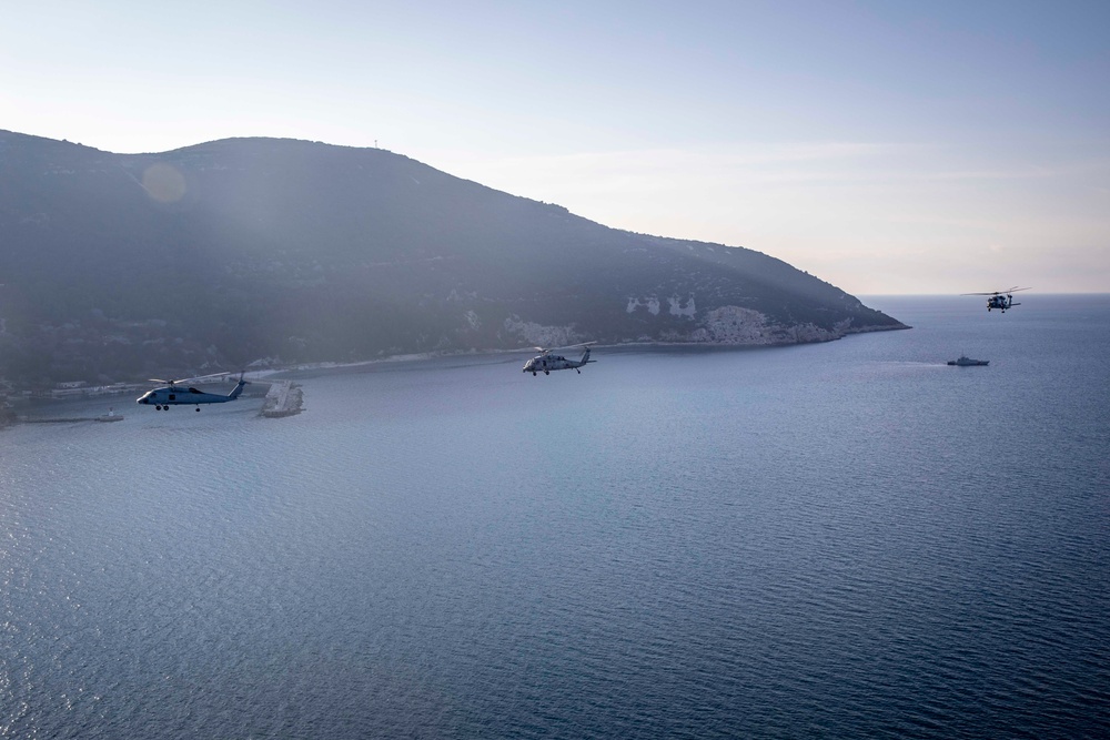 USS George H.W. Bush (CVN 77) Interoperability Training