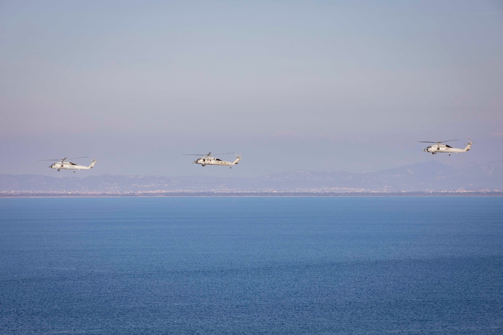 USS George H.W. Bush (CVN 77) Interoperability Training