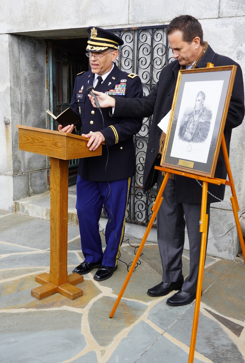 88th RD Supports Harrison Presidential Wreath Laying Ceremony