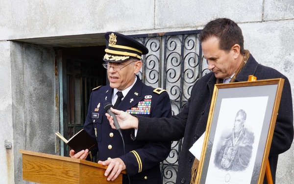 88th RD Supports Harrison Presidential Wreath Laying Ceremony