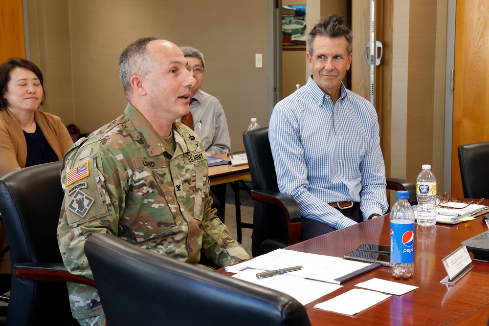 Col. John P. Lloyd and Michael Tupper