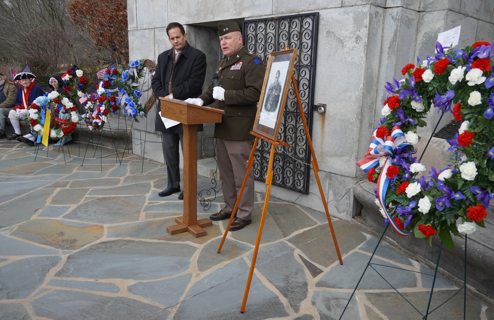 88th RD Support Harrison Wreath Laying Ceremony