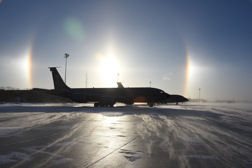 KC-135 sundog