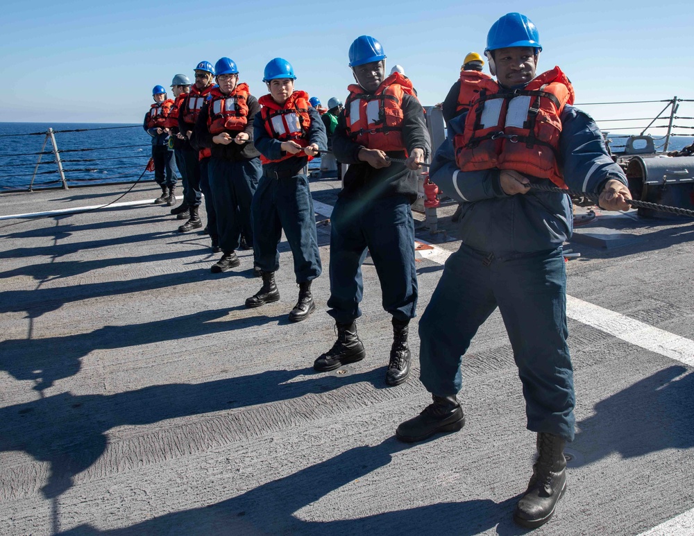 USS Nitze (DDG 94) Daily Operations