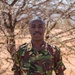 Kenyan Defence Forces Senior Pvt. Eyan Mukhwana poses for a photo at JA23