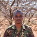 Kenyan Defence Forces Senior Pvt. Hemstone Oduor poses for a photo at JA23