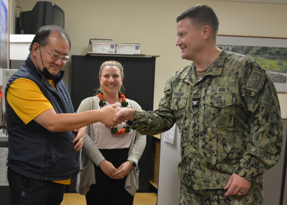 Tripler Army Medical Center DCO Coin presentation