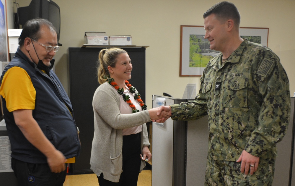 Tripler Army Medical Center DCO Coin presentation