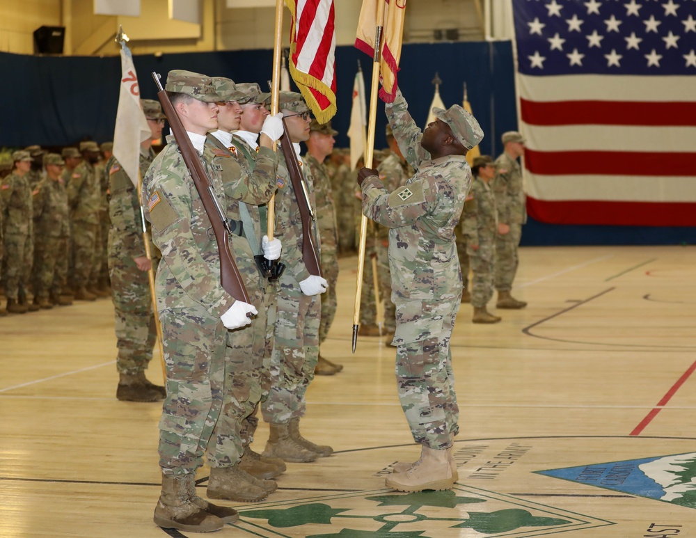 704th BSB Change Of Command