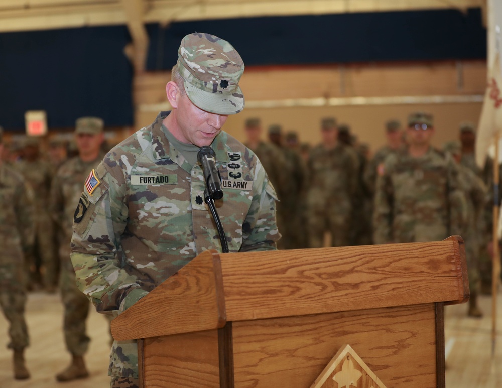 704th BSB Change Of Command