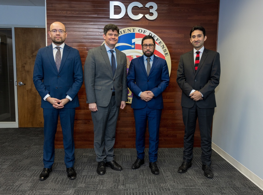 Investigations Police of Chile (PDI) meet with DoD Cyber Crime Lab (DC3)