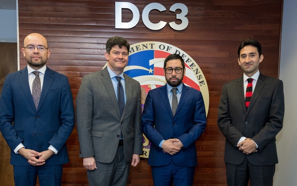 Investigations Police of Chile (PDI) meet with DoD Cyber Crime Lab (DC3)