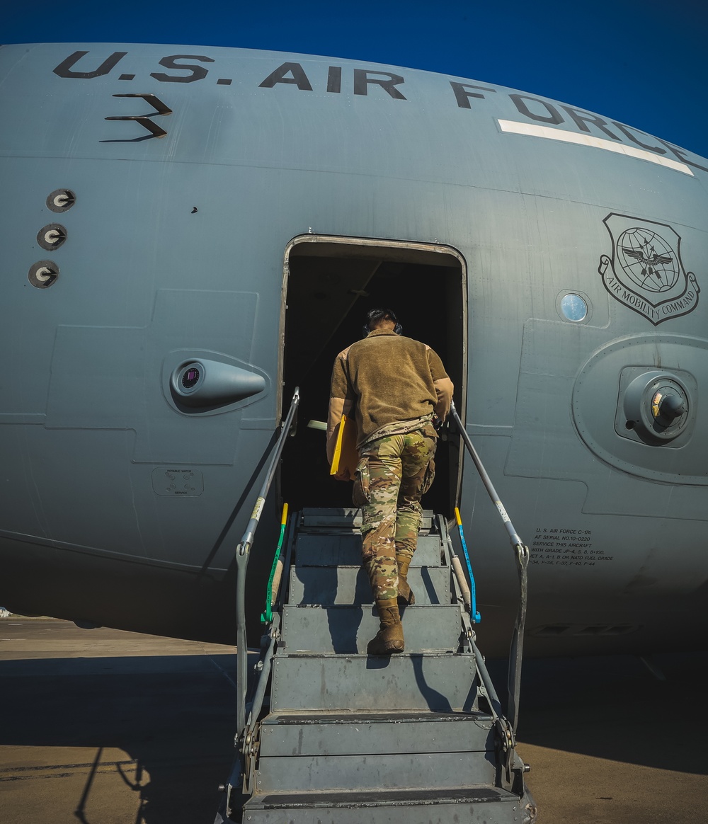 Humanitarian Aid Arrival at Incirlik Air Base
