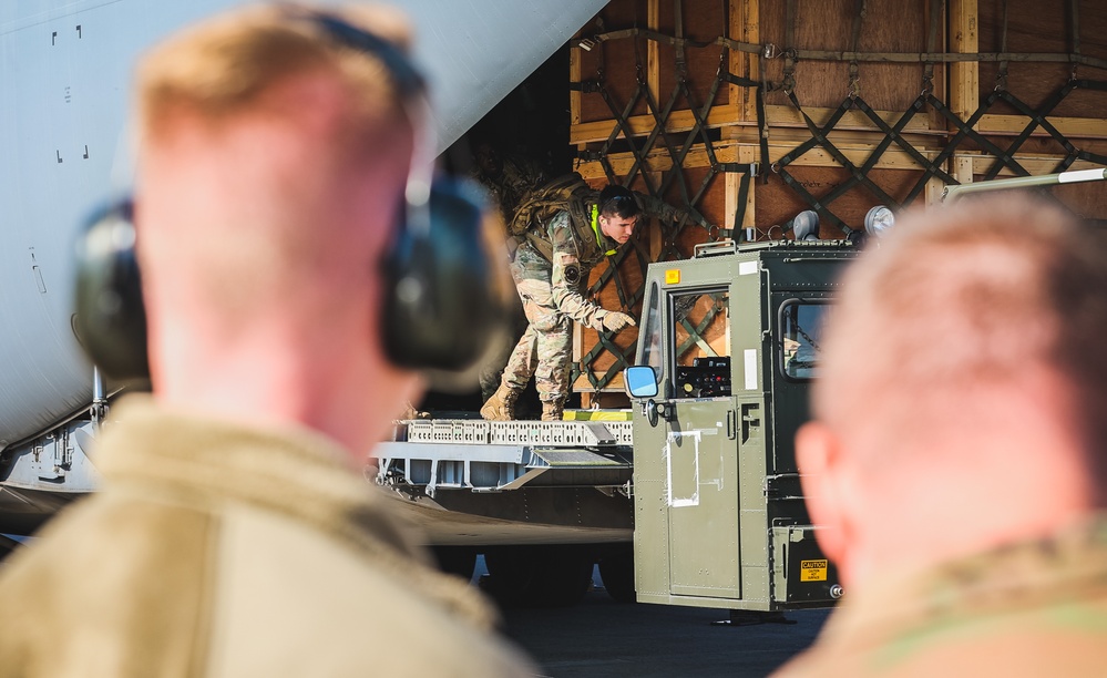 Humanitarian Aid Arrival at Incirlik Air Base