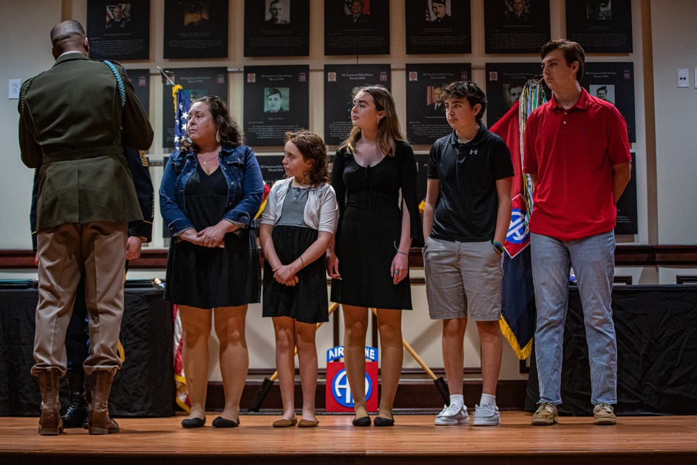 82nd Airborne Division February Retirement Ceremony