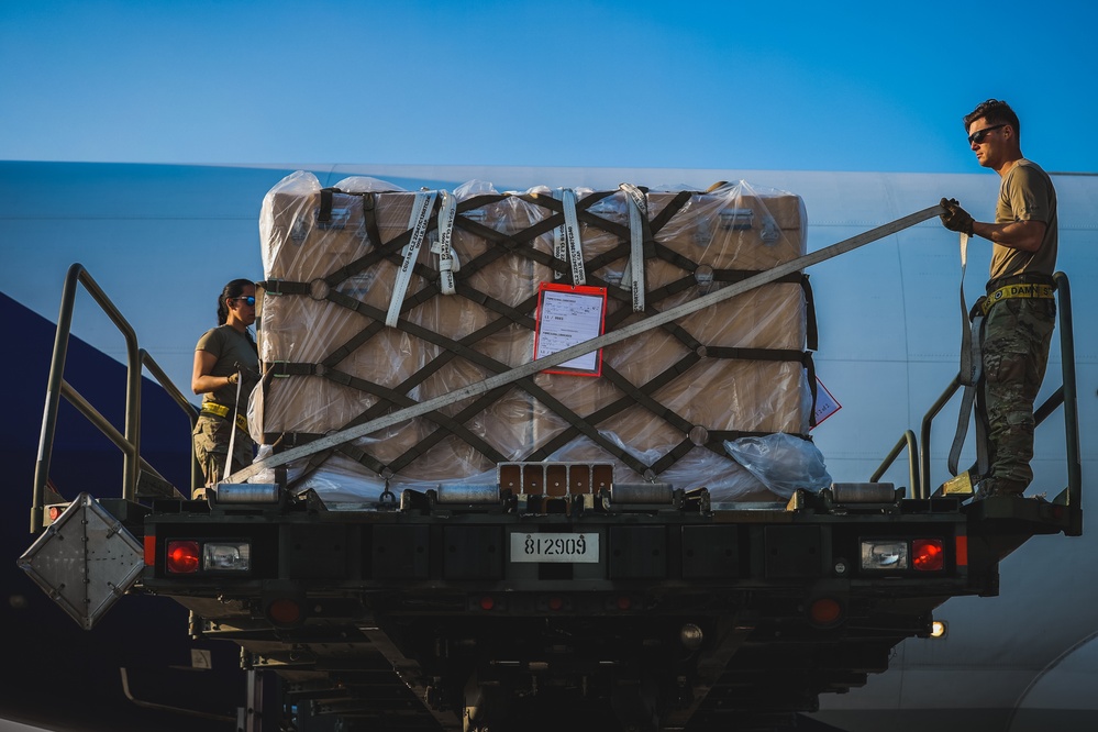 Field Hospital Arrival at Incirlik Air Base