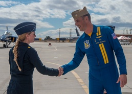 Blue Angels, Thunderbirds Conduct 4th Annual Joint-Training in El Centro