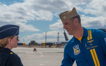 Blue Angels, Thunderbirds Conduct 4th Annual Joint-Training in El Centro
