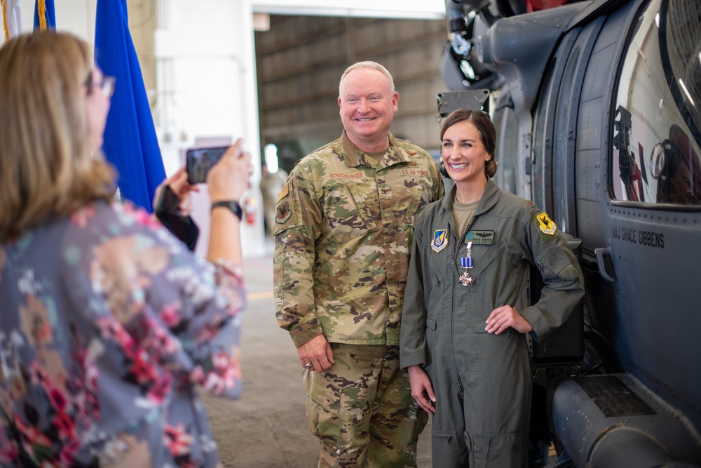33rd RQS Airmen awarded for heroism during Al Asad ballistic missile attack