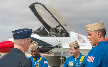 Blue Angels, Thunderbirds Conduct 4th Annual Joint-Training in El Centro