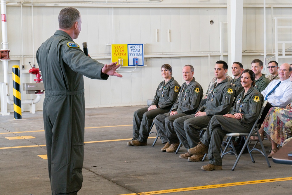 33rd RQS Airmen awarded for heroism during Al Asad ballistic missile attack