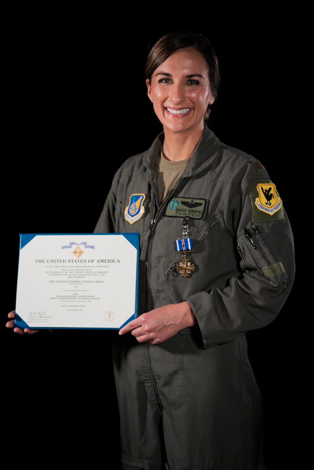 33rd RQS Airmen awarded for heroism during Al Asad ballistic missile attack
