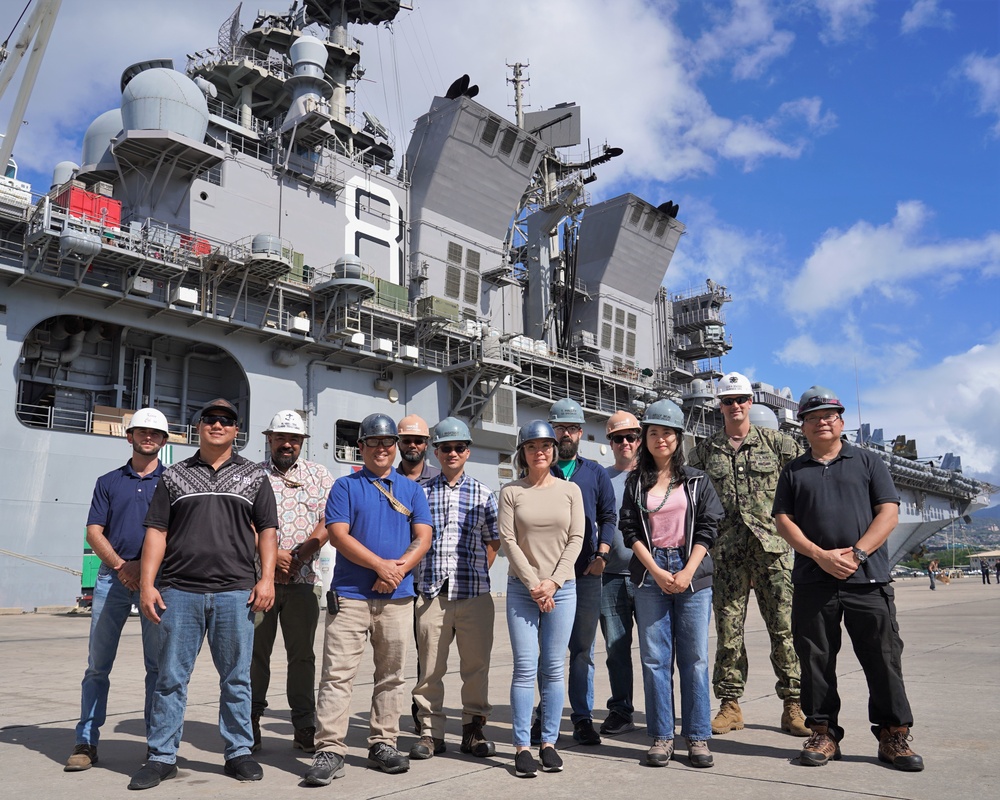 Hawaii Regional Maintenance Center Completes Emergent Repair on USS Makin Island (LHD 8)