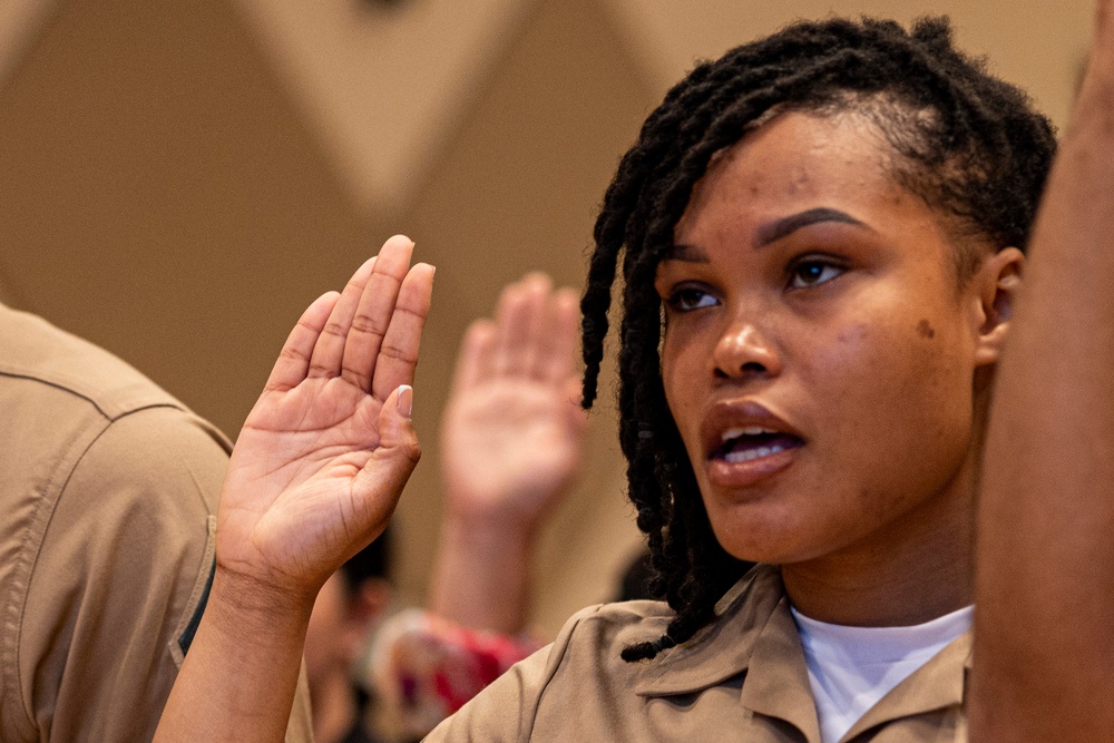 Newest U.S. citizens: Camp Foster hosts naturalization ceremony