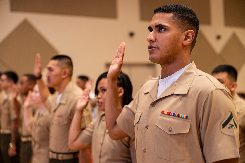 Newest U.S. citizens: Camp Foster hosts naturalization ceremony