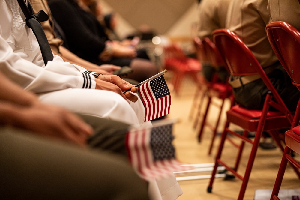 Newest U.S. citizens: Camp Foster hosts naturalization ceremony