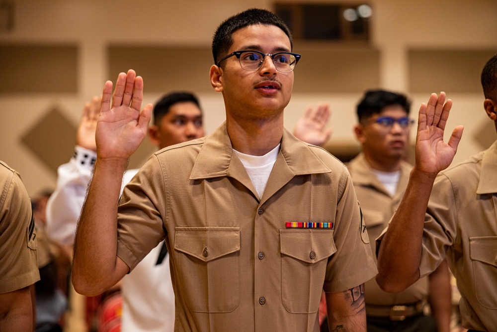 Newest U.S. citizens: Camp Foster hosts naturalization ceremony