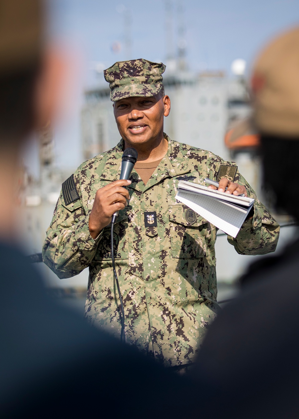 CNP Visits USS Stout (DDG 55) in Norfolk