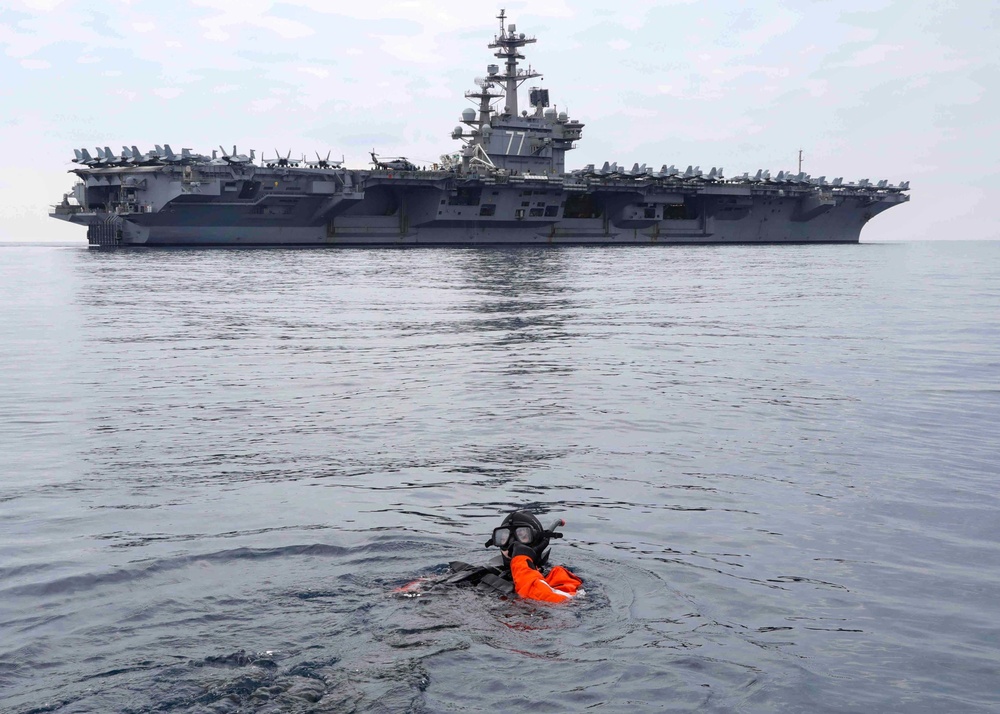 Daily Operations Aboard USS George H.W. Bush (CVN 77)