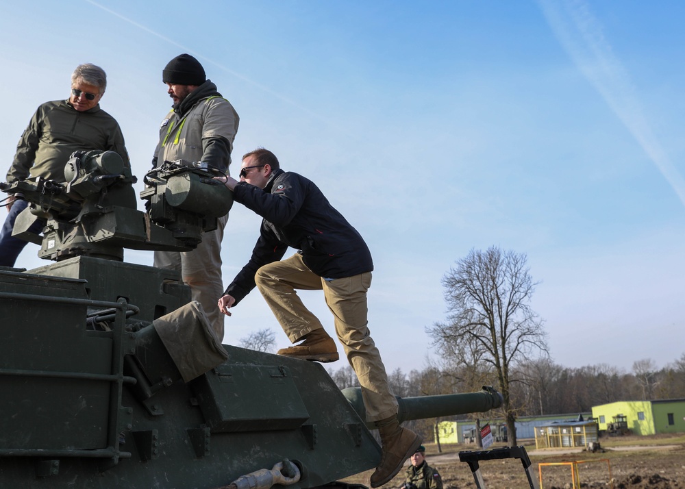 CODEL Visits Tank Academy