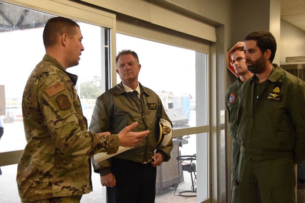 Spanish Navy visits U.S. Air Force