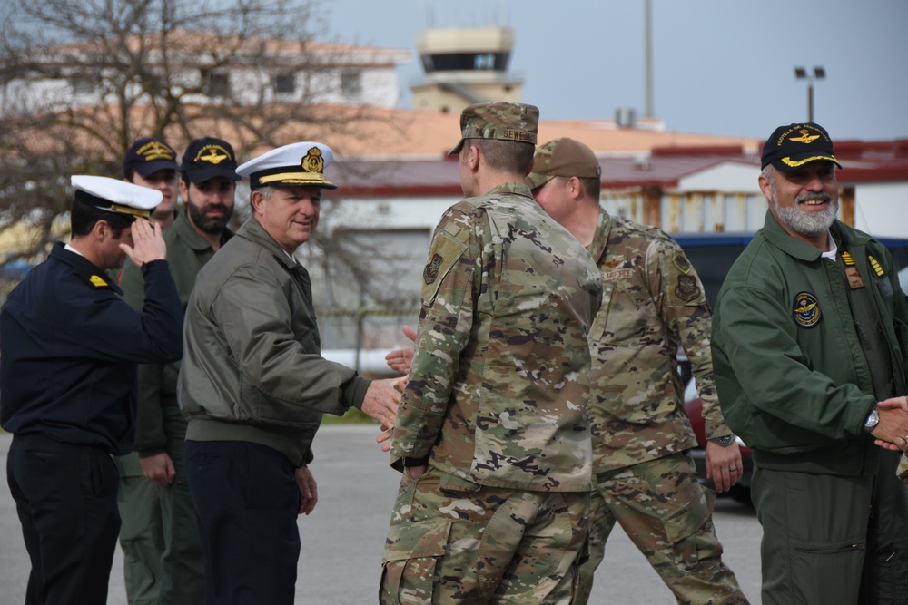 Spanish Navy visits U.S. Air Force