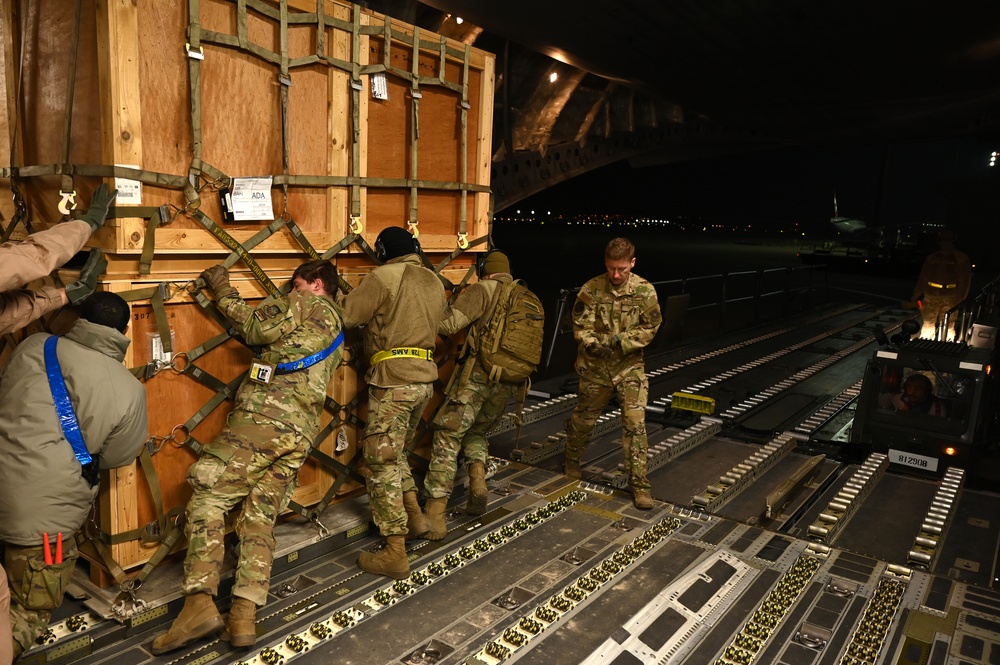 CENTCOM Airmen provide humanitarian aid to Türkiye after earthquakes