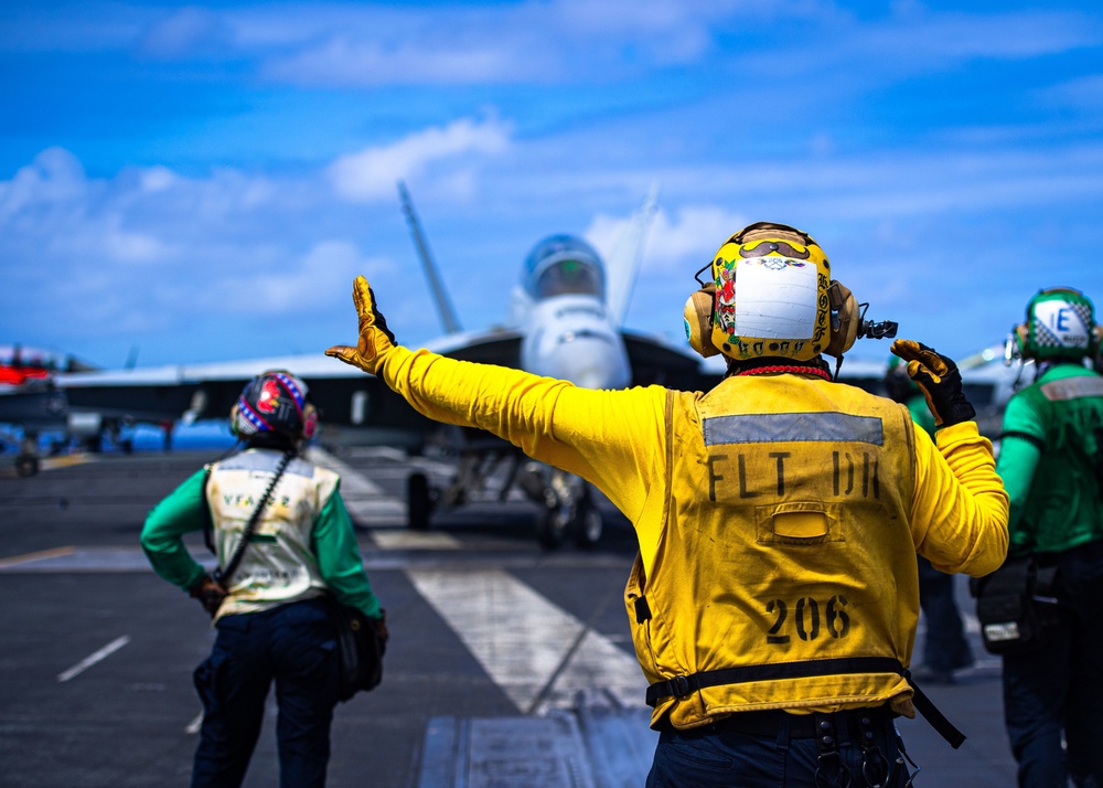 Nimitz Conducts Flight Ops