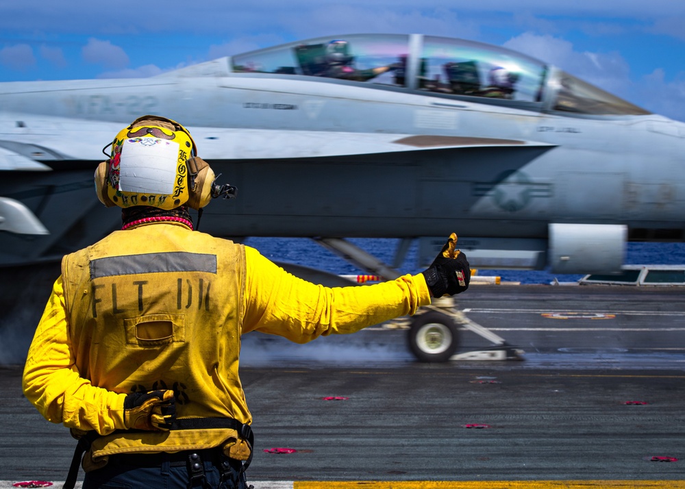 Nimitz Conducts Flight Ops